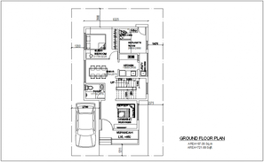 1000 Square Feet House House Floor Plan AutoCAD File - Cadbull