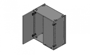 kitchen layout in DWG file - Cadbull