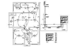 Light fittings AutoCAD block in dwg AutoCAD file. - Cadbull