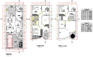 Home Plan AutoCAD Drawing DWG - Cadbull