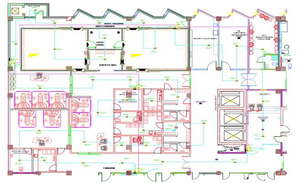 Hospital Building 2d Drawing - Cadbull