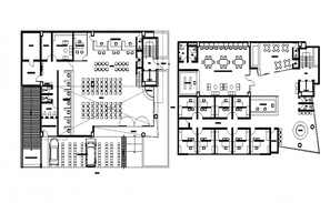 Hospital Emergency Department Layout Plan AutoCAD Drawing DWG File ...