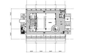 Hostel Layout Plan Dwg File - Cadbull