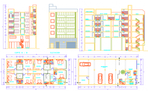 Hotel floor plan - Cadbull