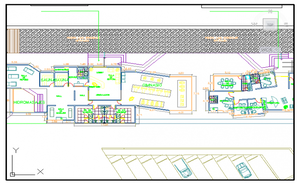 Town planing Design of hotel - Cadbull