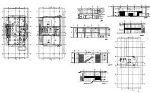 Restaurant Floor Plan DWG File - Cadbull