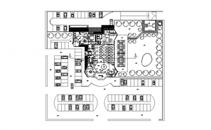 8 X 22 Meter House Plan With Furniture Drawing AutoCAD File - Cadbull