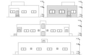 Autocad House Building Cross Section Drawing Dwg File - Cadbull