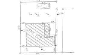 Topographic type plan cad drawing details dwg file - Cadbull