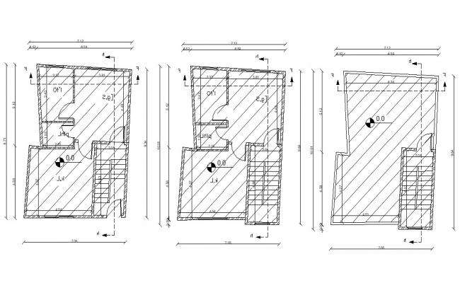 Planning Of Huge Bungalow Layout With Working  Drawing  