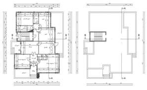 50' X 60' House Plan AutoCAD Drawing(333 Square Yards) - Cadbull