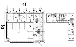 2 d cad drawing of general house plan Auto Cad software - Cadbull