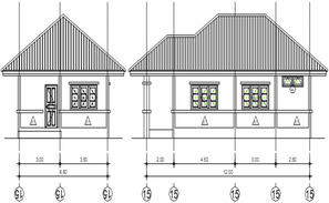 Home planning layout file - Cadbull