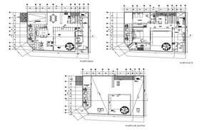 Colombia apartment plan is given in this Autocad drawing file. Download ...