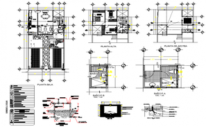 30'X40' House Working Plan 2 Bedroom Floor Layout Plan DWG File - Cadbull