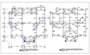 Foundation, staircase and constructive details of building dwg file ...