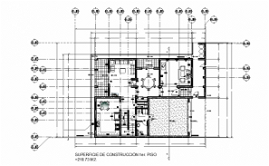 House Ground Floor And First Floor Plan AutoCAD File - Cadbull