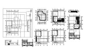 Commercial Building Toilet Plan DWG File - Cadbull