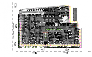 Plan of security room details is given in this Autocad 2D DWG drawing ...