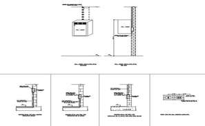 Detail electrical installation of a residential building layout plan ...