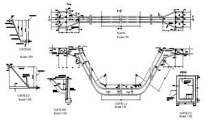 Plan of air compressor room of fermentation section details are given ...