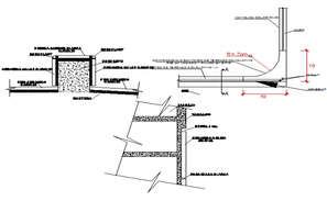 15x20x40 size block for cement wall detail isometric view dwg file ...