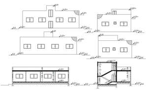 Free Download Simple Building Plan AutoCAD File - Cadbull