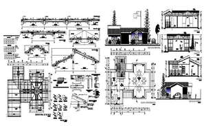 Kindergarten pre school layout plan dwg file - Cadbull