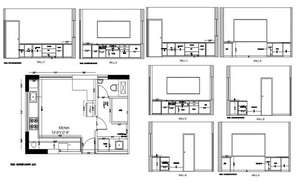 Modular kitchen design and detail - Cadbull