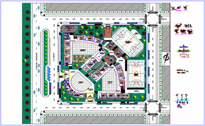 Section working plan detail dwg file - Cadbull