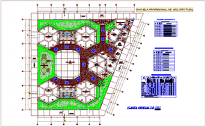 Staff room layout plan of a school dwg file - Cadbull