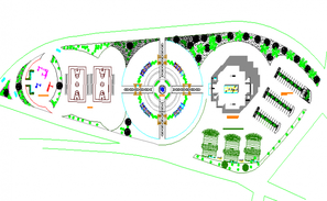 Museum Floor Plan AutoCAD drawing Download DWG File - Cadbull