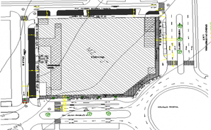 Shopping Center Architectura dwg file - Cadbull