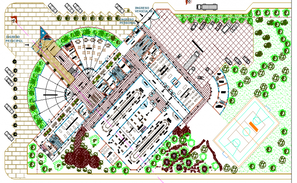 Manufacturing industrial plant departmental floor plan details dwg file ...