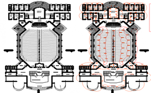 Admin Office Plan In DWG File - Cadbull