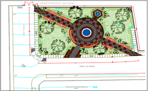 Section bank plan detail dwg file - Cadbull