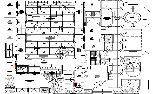 Fuel Station Layout Plan Design DWG File - Cadbull