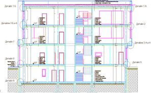 Commercial building design dwg file - Cadbull