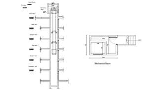 Bungalow section drawing presented in this AutoCAD file. Download the ...