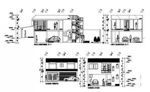 Structural column Reinforcement details are given in this AutoCAD 2D ...