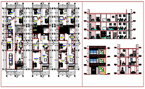 Bungalow Elevation In DWG File - Cadbull