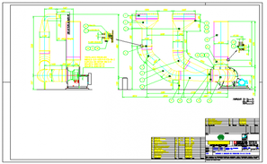 Machine detail view for slaughter house for leather plant dwg file ...