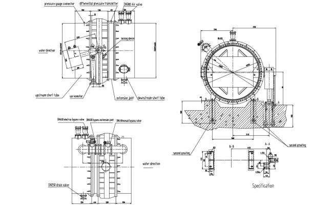 Milk dairy processing plant detailed architecture project dwg file ...