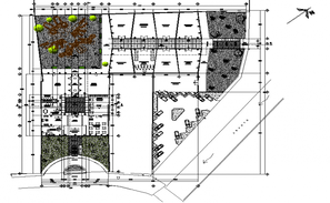 Elevation office plan detail dwg file - Cadbull