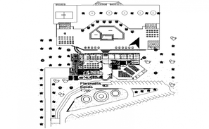 Download Site Plan Drawing CAD File - Cadbull