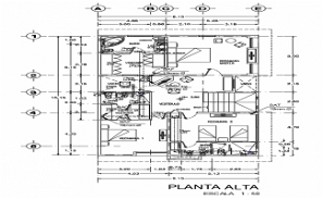 Common house elevation, section, floor framing plan and auto-cad ...