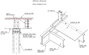 Construction detail of rooftop - Cadbull