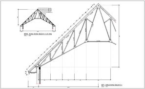 Enclosure cyclonic type fence elevation and structure details dwg file ...