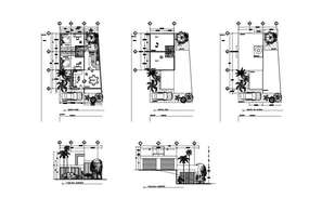 AutoCAD House Furniture Layout Plan DWG File - Cadbull