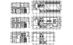 Foundation geodesic gallery plan autocad file - Cadbull